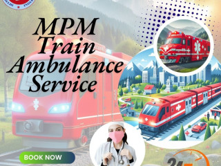 MPM Train Ambulance in Kolkata Offers Excellent Service at Every Stage