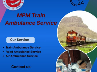 MPM train ambulance provides transfer mission care in Allahabad