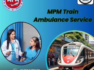 MPM Train Ambulance Provided Medical Emergency Transfer from Bhopal