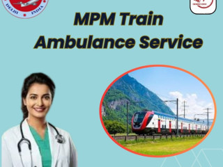 MPM Train Ambulance in Siliguri maintains the highest level of hygiene