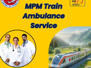 MPM Train Ambulance maintains the highest standards of cleanliness in Allahabad