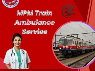 MPM Offers Assistance Outside the Hospital in Bhopal in a Train Ambulance