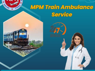 MPM provided clean train ambulance facilities to the patient in Siliguri