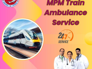 MPM Train Ambulance provided a reliable and careful transfer in Varanasi