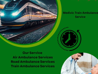Medivic Manages Everything with Attention to Detail in Jamshedpur in a Train Ambulance