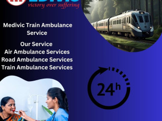 Medivic Can Take the Transit Pressure Off in Allahabad in a Train Ambulance